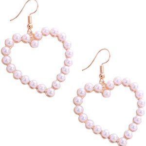 Sterling Silver/Gold Filled Cubic Zirconia CZ Love Heart Stud Earrings Cute Tren